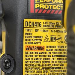 AS-IS DEWALT FLEXVOLT 60V MAX Cordless 1-1/4 in. SDS Plus Rotary Hammer (Tool Only)