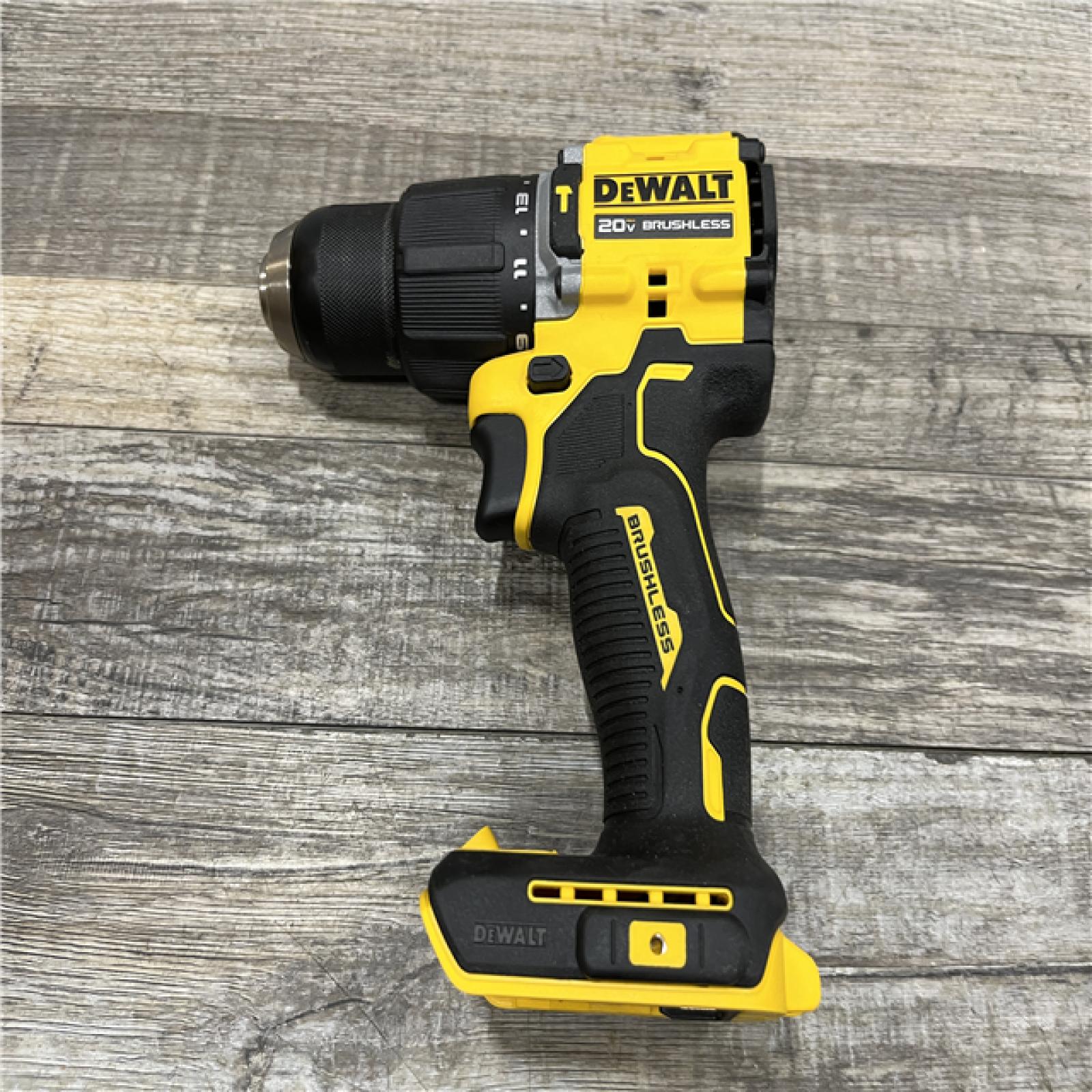 AS-IS DEWALT ATOMIC 20V Lithium-Ion Cordless 1/2 in. Hammer Drill Kit