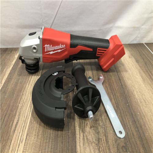 AS-IS Milwaukee 18V Lithium-Ion Brushless Cordless 4-1/2 in./5 in. Grinder w/Paddle Switch (Tool-Only)