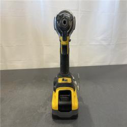 AS-IS - DEWALT 20V Cordless Compact Impact Driver 20V MAX POWERSTACK Battery Starter Kit
