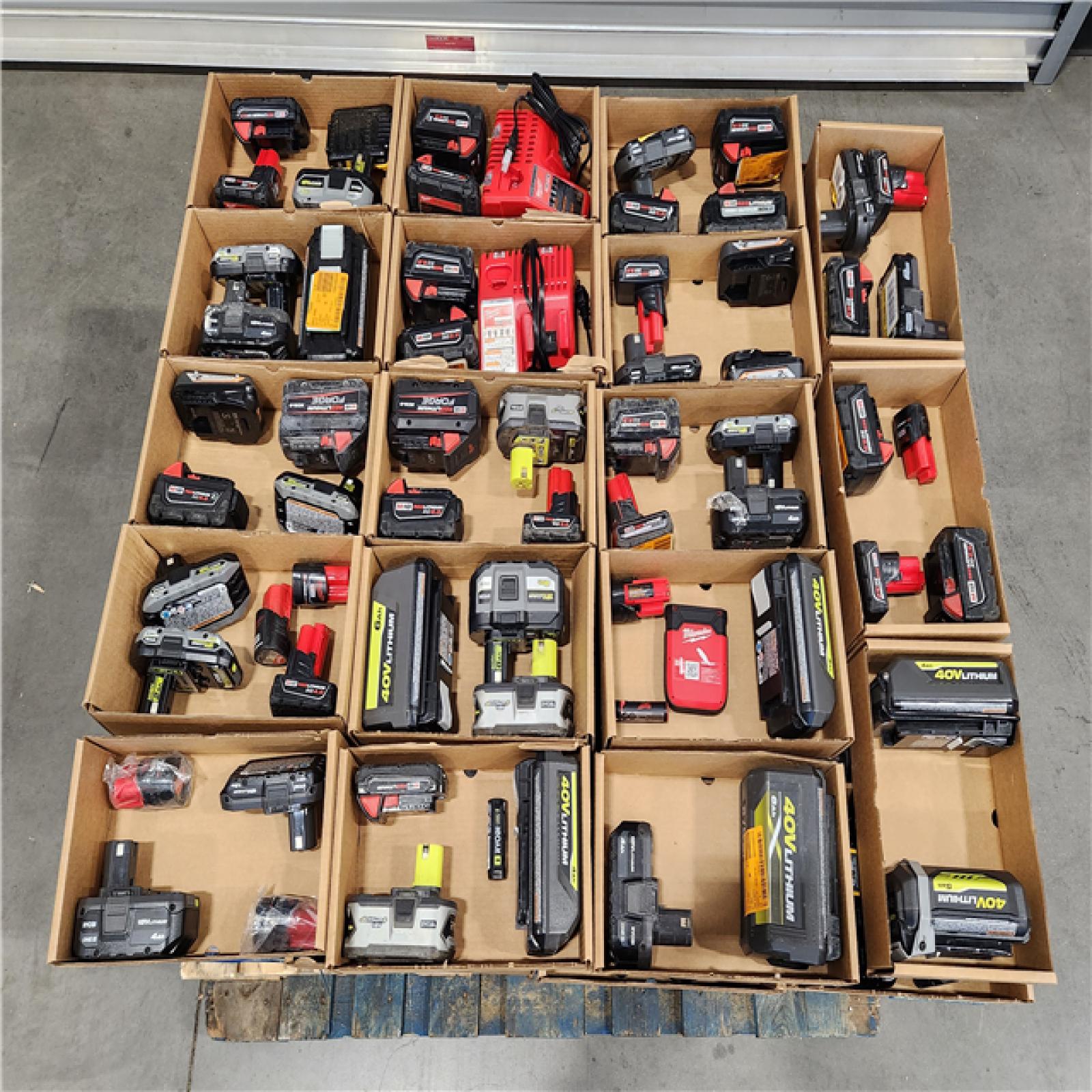 DALLAS LOCATION - AS-IS BATTERY PALLET