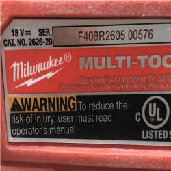 AS-IS Milwaukee 18V Lithium-Ion Cordless Oscillating Multi-Tool (Tool-Only)
