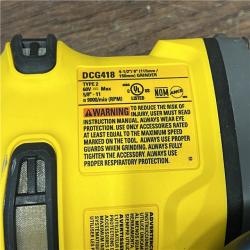 AS-IS DEWALT 60V MAX Cordless Brushless 4.5 in. to 6 in. Small Angle Grinder with Kickback Brake (Tool Only)
