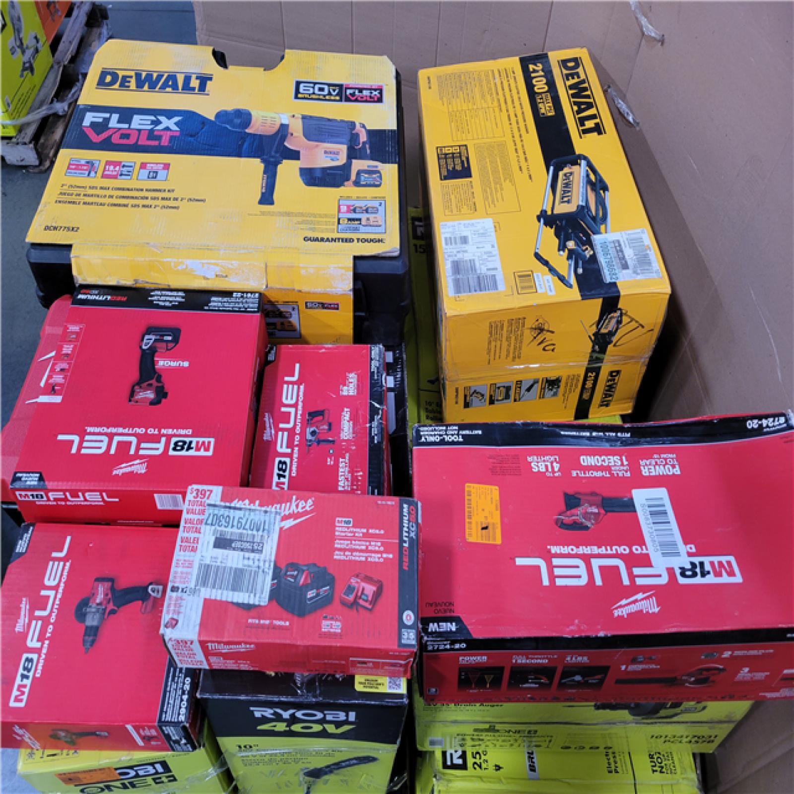 CALIFORNIA AS-IS TOOL PALLET