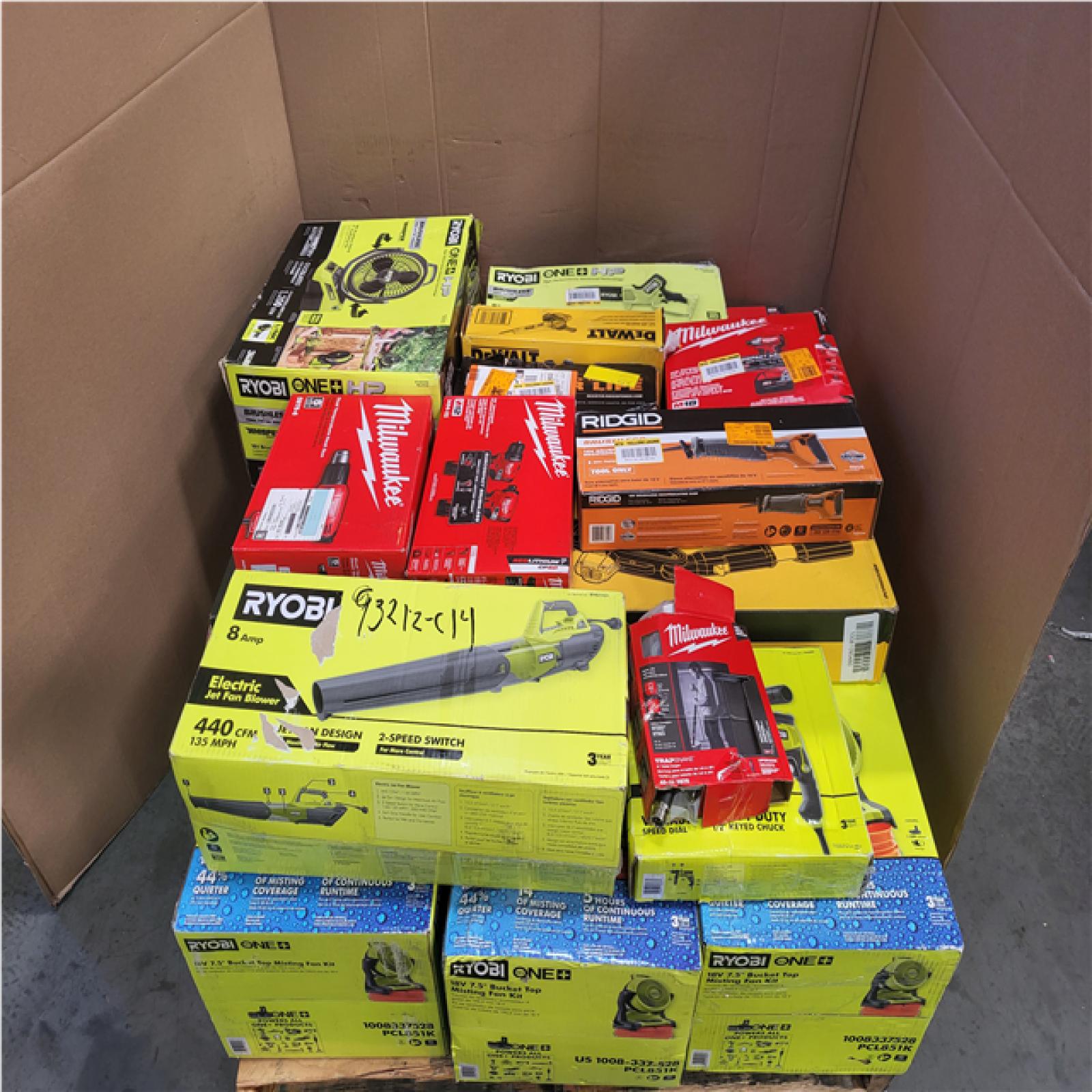 CALIFORNIA AS-IS TOOL PALLET