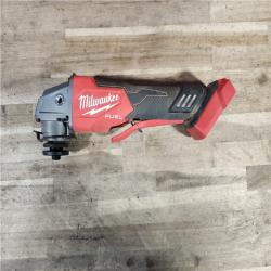 HOUSTON LOCATION - AS-IS Milwaukee M18 FUEL 18V Lithium-Ion Brushless Cordless 4-1/2 in./5 in. Grinder with Variable Speed & Paddle Switch (Tool-Only)