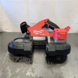 AS-IS- Milwaukee FUEL 18V Lithium-Ion Brushless Cordless Compact Bandsaw (Tool-Only)