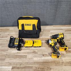 HOUSTON LOCATION - AS-IS DEWALT 2 TOOL COMBO KIT W/ (2) BATTERY & CHARGER