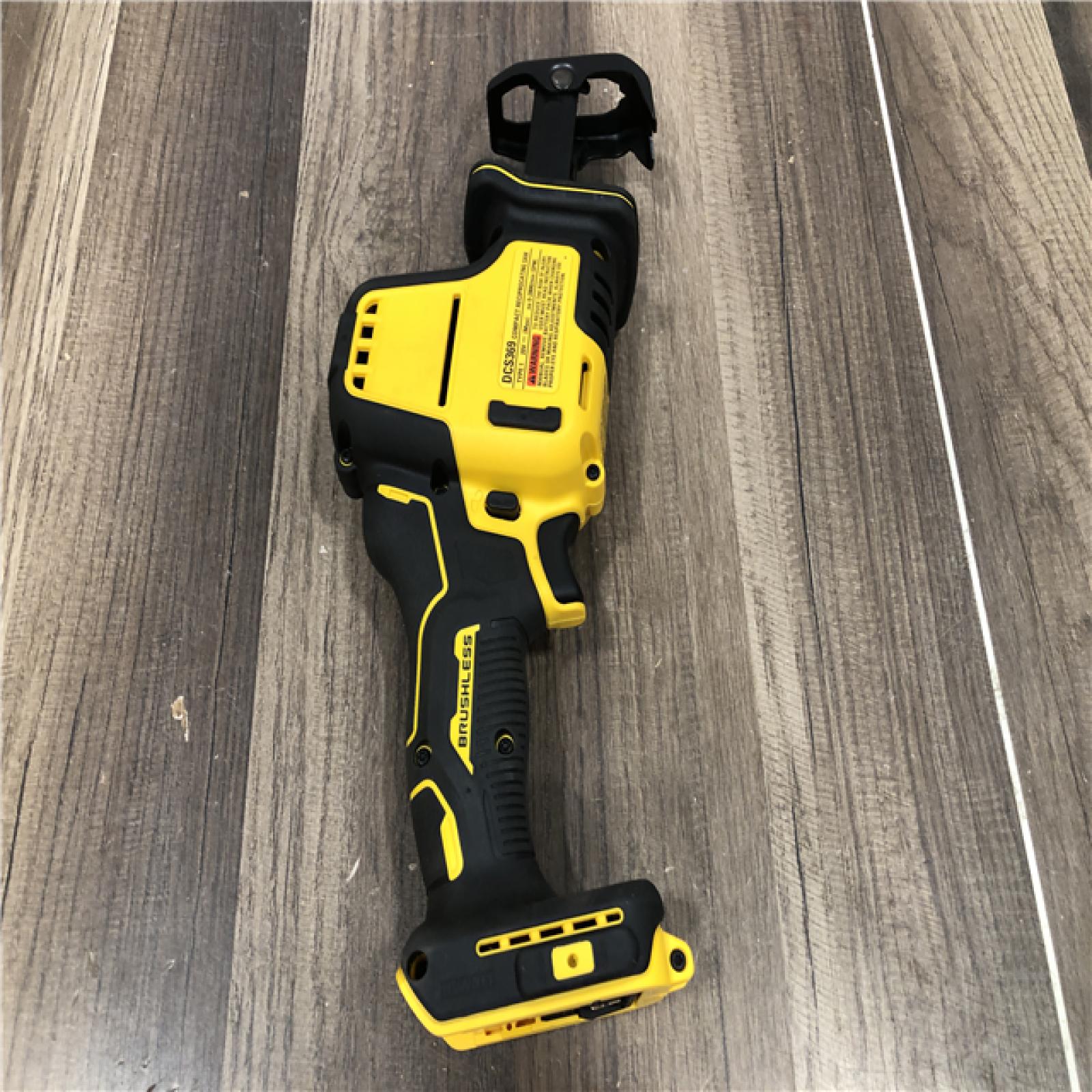 AS-IS DEWALT ATOMIC 20V MAX Cordless Brushless Compact Reciprocating Saw (Tool Only)