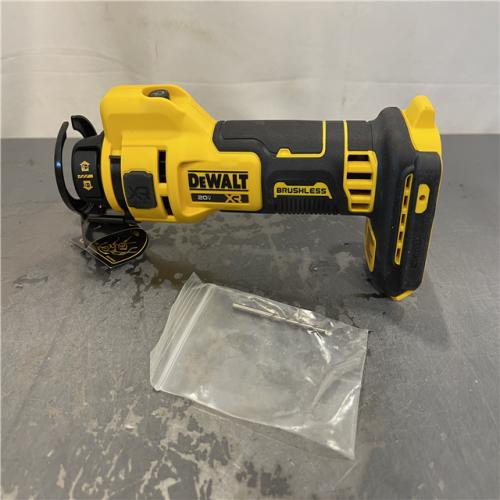 AS-IS - DEWALT XR 20V Lithium-Ion Cordless Rotary Drywall Cut-Out Tool