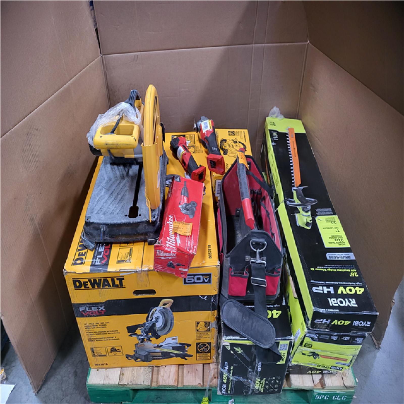 CALIFORNIA AS-IS TOOL PALLET