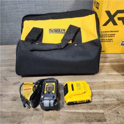 HOUSTON LOCATION - AS-IS DEWALT 20V MAX XR 16-Gauge Electric Cordless Angled Finishing Nailer Kit