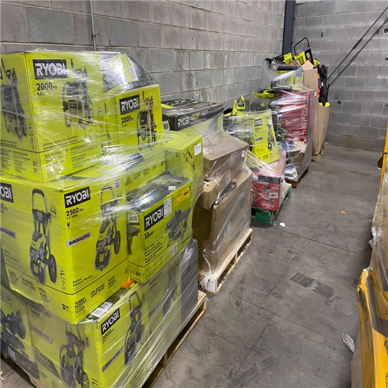 Pittston Location As-Is Power Tools Partial Truckload (10 pallets) 0149-B