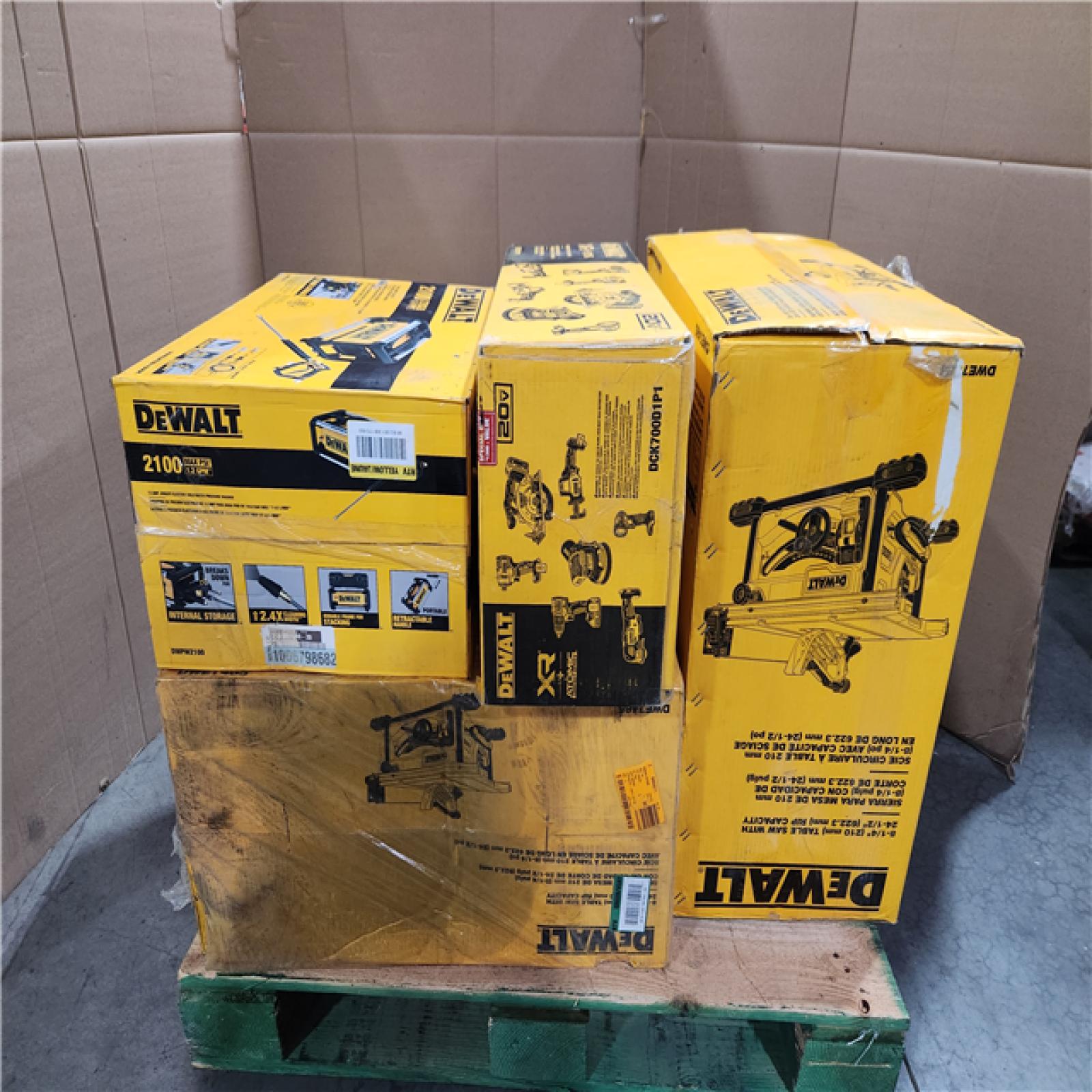 CALIFORNIA AS-IS TOOL PALLET