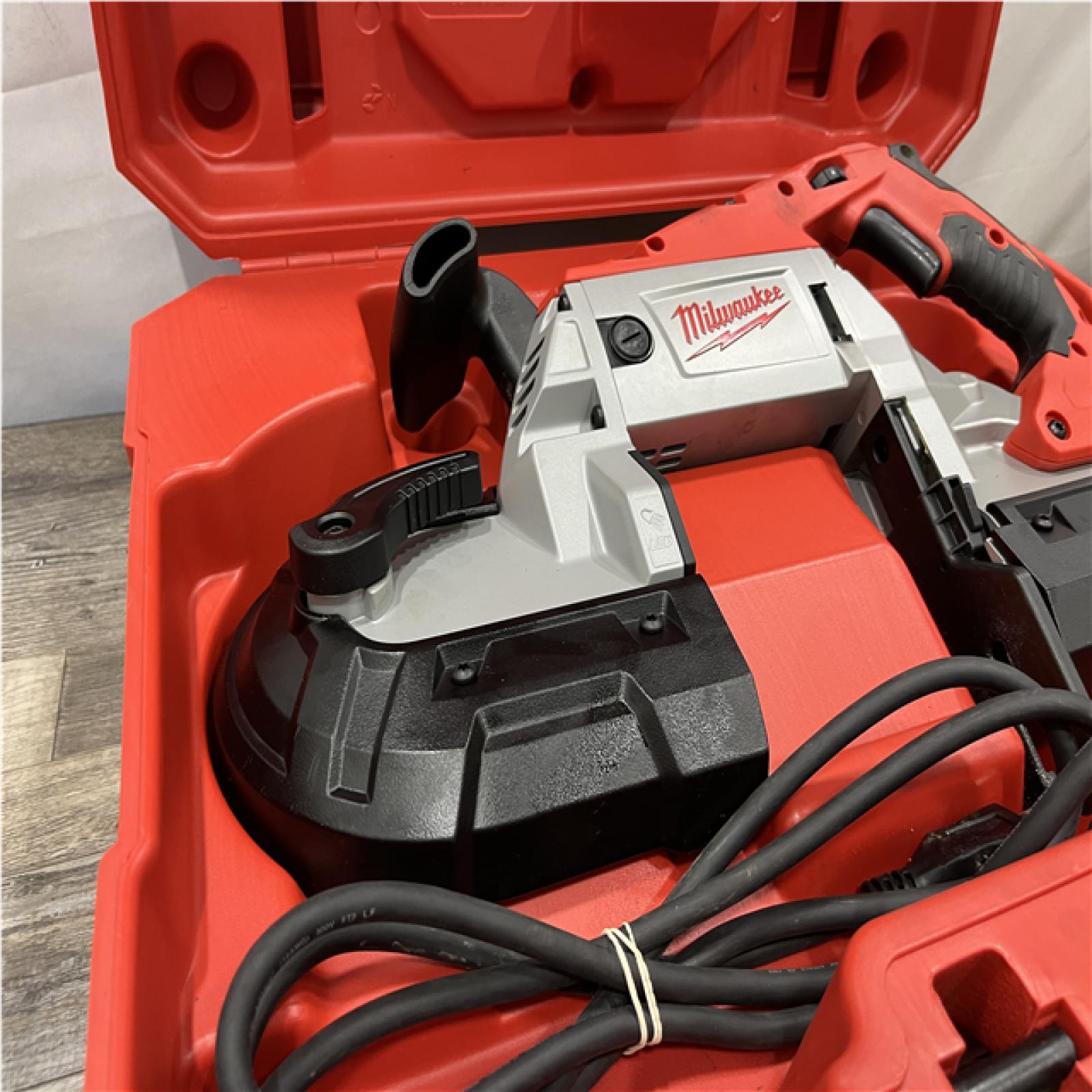 AS-IS Milwaukee 11 Amp Deep Cut Band Saw with Hard Case