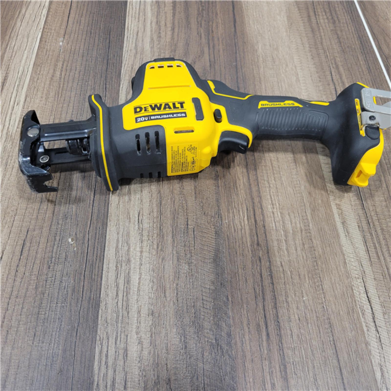 AS-IS Dewalt DCS369B ATOMIC 20V MAX Cordless One-Handed Reciprocating Saw (Tool Only)