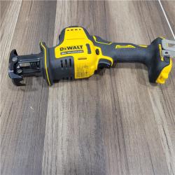 AS-IS Dewalt DCS369B ATOMIC 20V MAX Cordless One-Handed Reciprocating Saw (Tool Only)