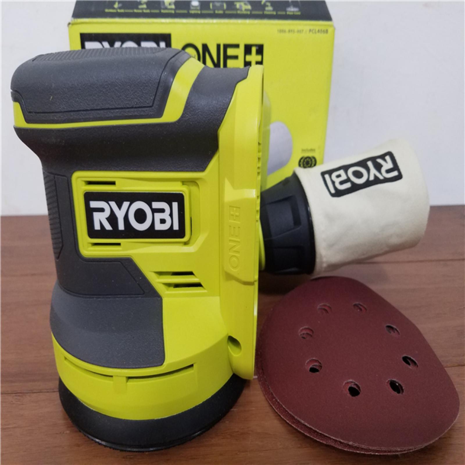 California NEW Ryobi One+ 18V 5 Random Orbit Sander (Tool Only)