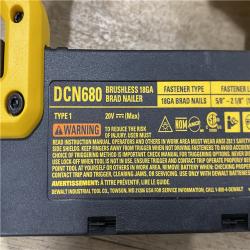 AS-IS DEWALT 20V MAX XR 18 Gauge Brad Nailer (TOOL ONLY)