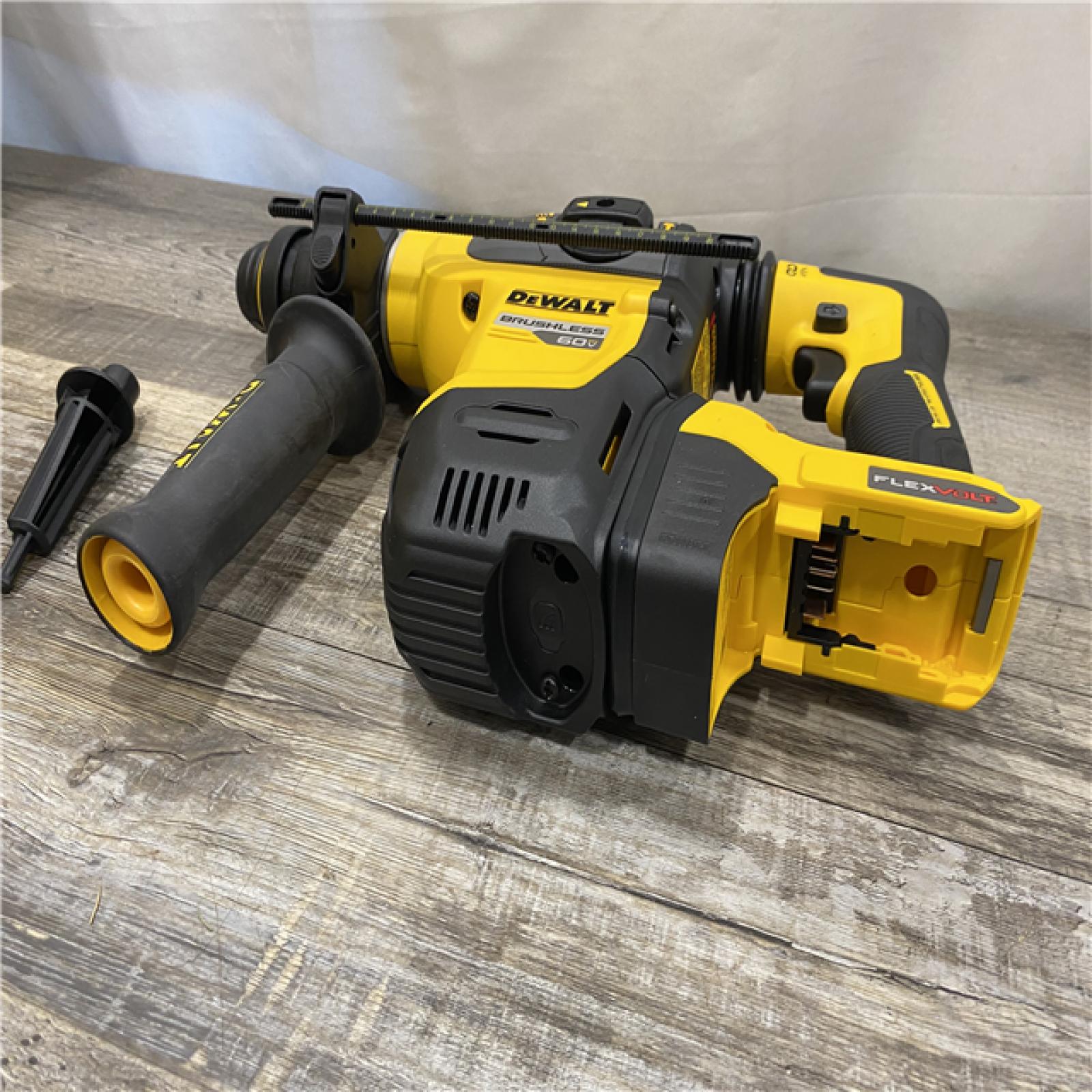 AS-IS DEWALT FLEXVOLT 60V MAX Cordless 1-1/4 in. SDS Plus Rotary Hammer (Tool Only)