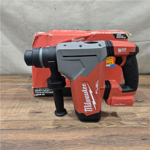 AS-IS Milwaukee 2915-20 M18 FUEL 18-Volt Lithium-Ion Brushless Cordless SDS-Plus 1-1/8 in. Rotary Hammer Drill (Tool-Only)