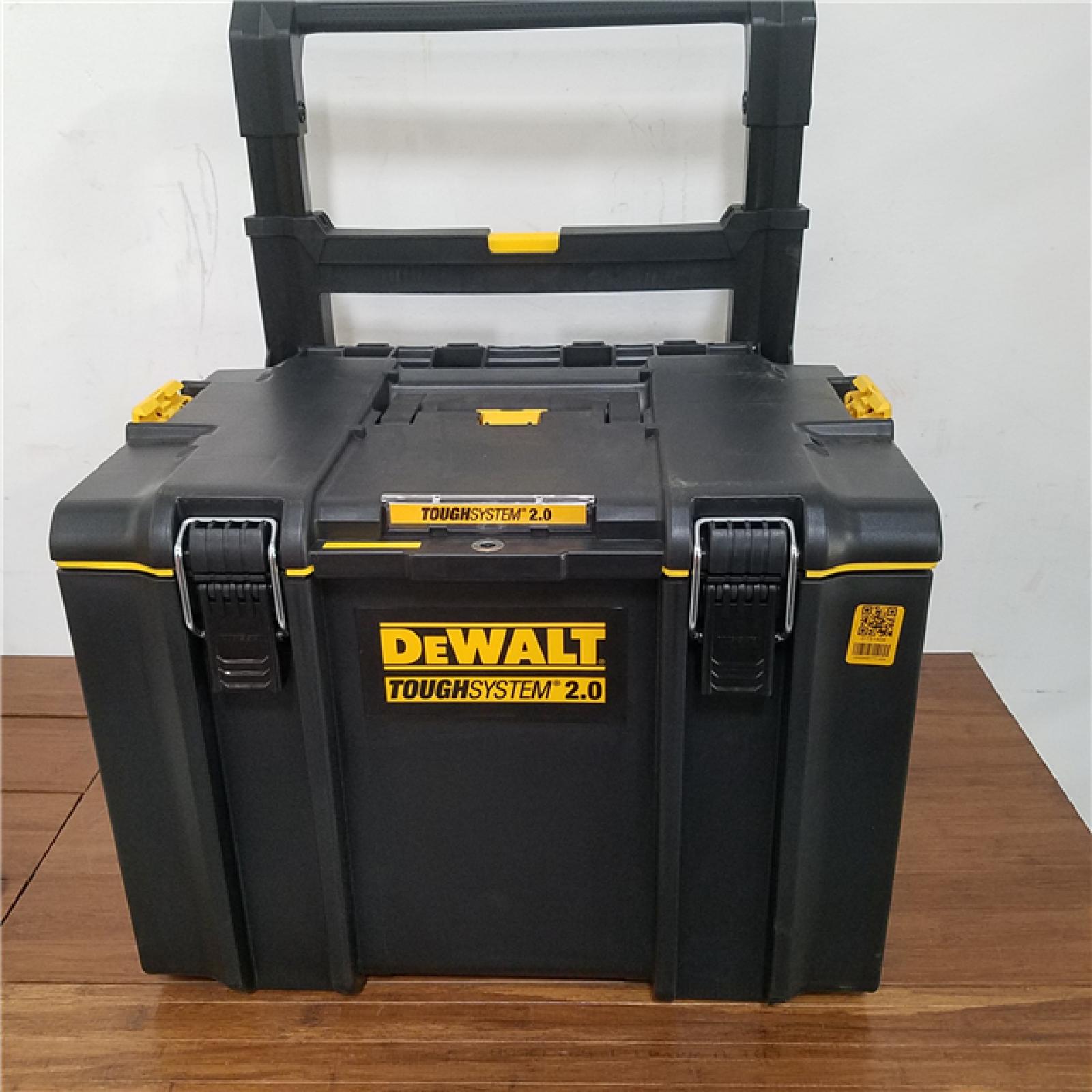 California AS-IS DeWalt 6-Piece Tool Kit  Includes (2) Batteries  Charger & Rolling Tool Box