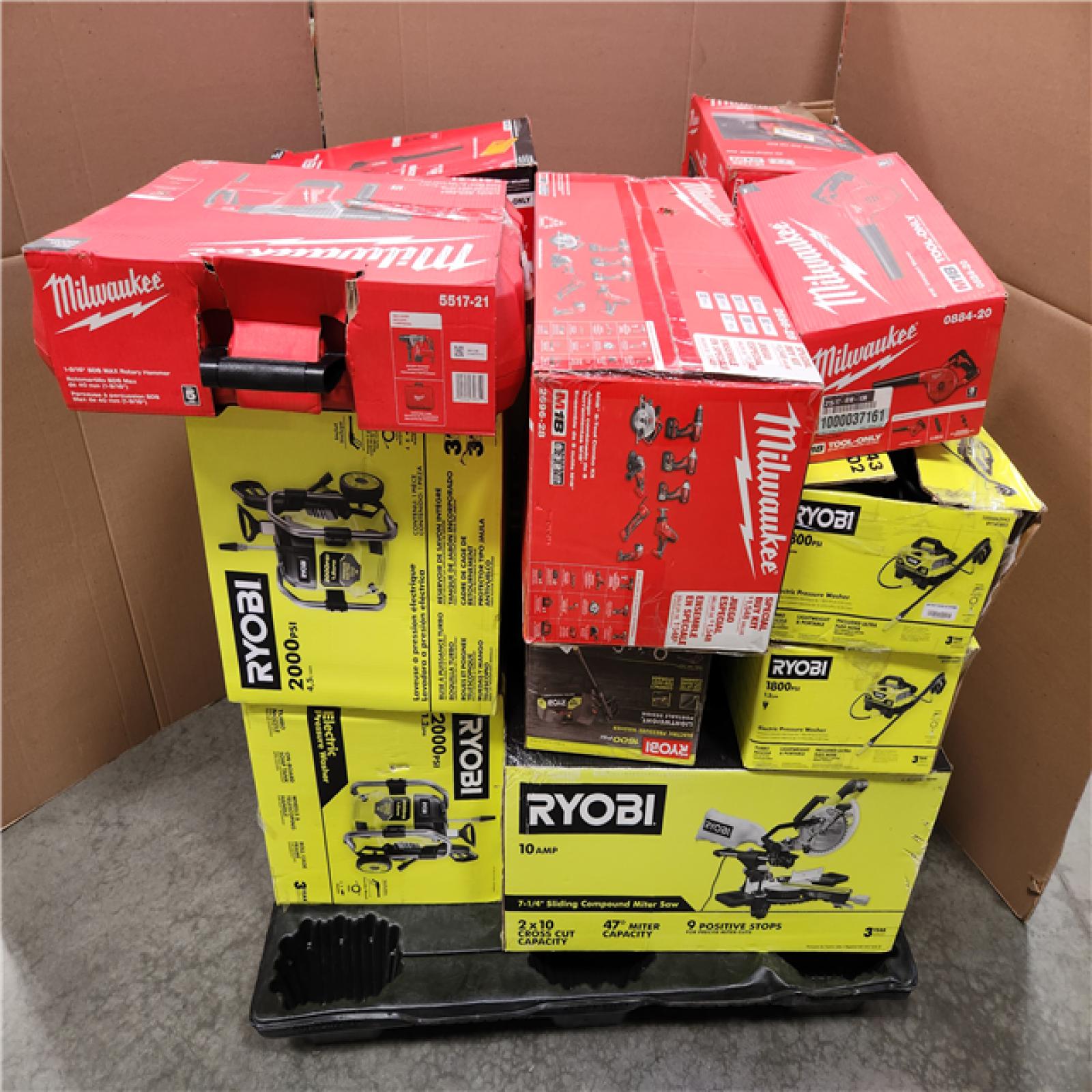 CALIFORNIA AS-IS TOOL PALLET