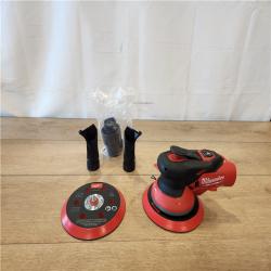 AS-IS- Milwaukee FUEL 12V Lithium-Ion Brushless Cordless 6 in. Random Orbital Sander (3/16 in. Orbit) Tool-Only