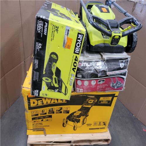 CALIFORNIA AS-IS OUTDOOR POWER EQUIPMENT