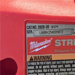 AS-IS Milwaukee M18 Battery String Trimmer Kit