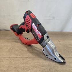 AS-IS Milwaukee 18V Cordless 18-Gauge Double Cut Metal Shear (Tool-Only)