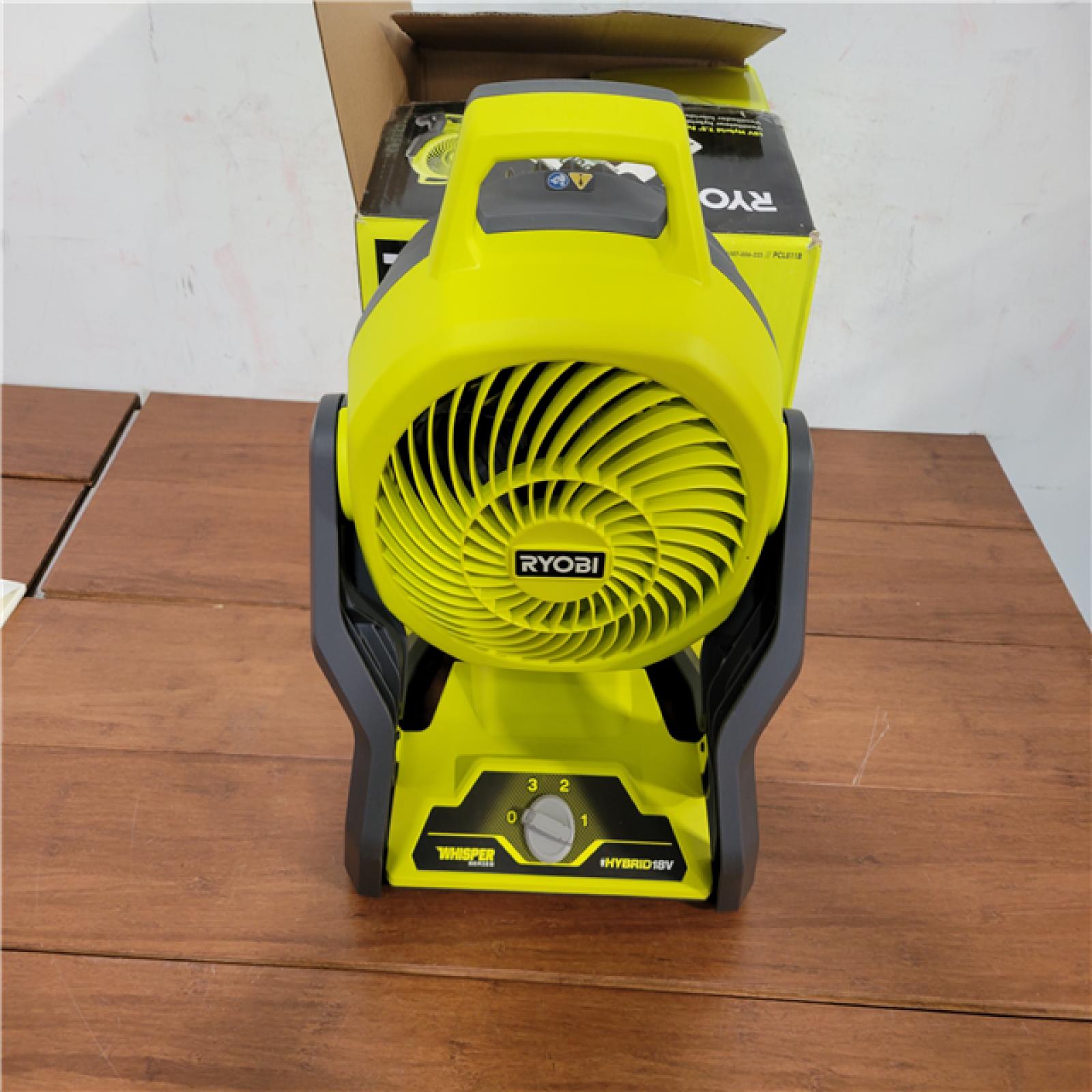 California NEW Ryobi One+ 18V Hybrid 7.5 Fan (Tool Only)
