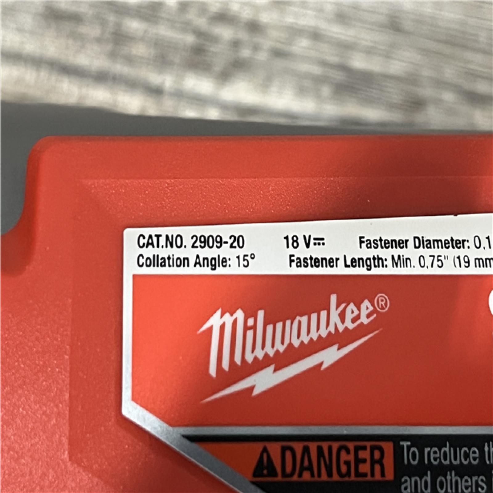AS-IS Milwaukee FUEL 18-Volt Lithium-Ion Brushless Cordless Coil Roofing Nailer (Tool Only)
