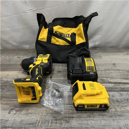 AS-IS DEWALT Atomic 20V Lithium-Ion Cordless Compact 1/2 in. Drill/Driver Kit