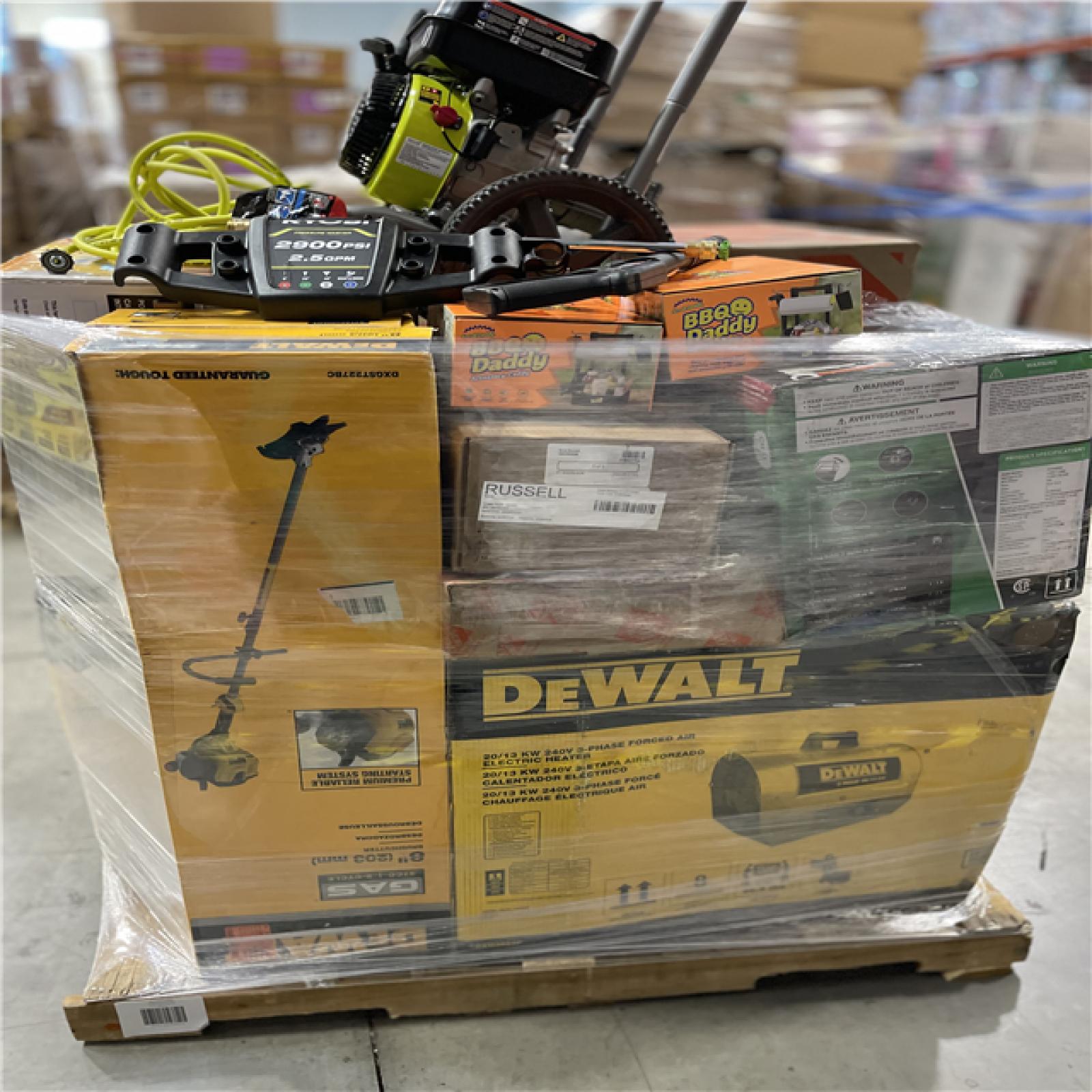 DALLAS LOCATION - AS-IS MONSTER TURBO PALLET