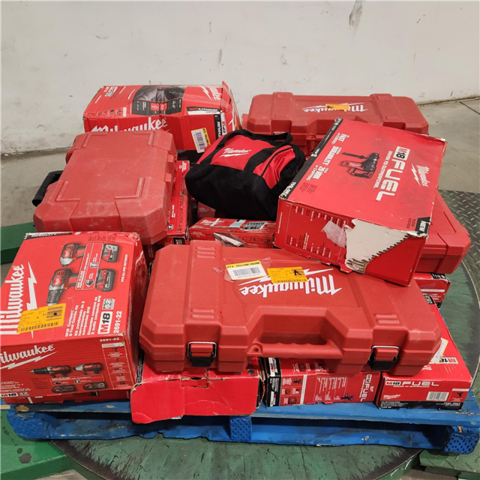 Dallas Location - As-Is MILWAUKEE Tool Pallet