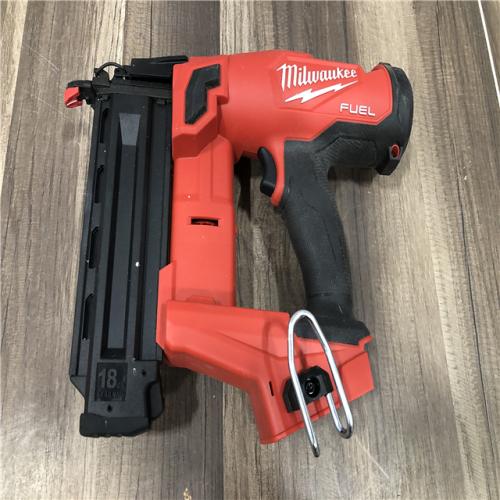 AS-IS Milwaukee FUEL 18-Volt Lithium-Ion Brushless Cordless Gen II 18-Gauge Brad Nailer (Tool-Only)