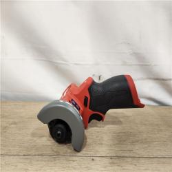 AS-IS- Milwaukee FUEL 12V Lithium-Ion Brushless Cordless 3 in. Cut Off Saw (Tool-Only)