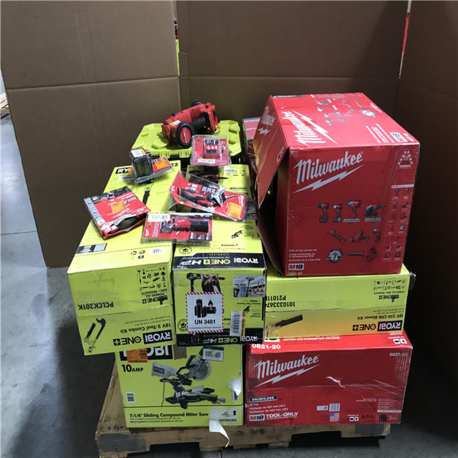 CALIFORNIA AS-IS TOOL PALLET