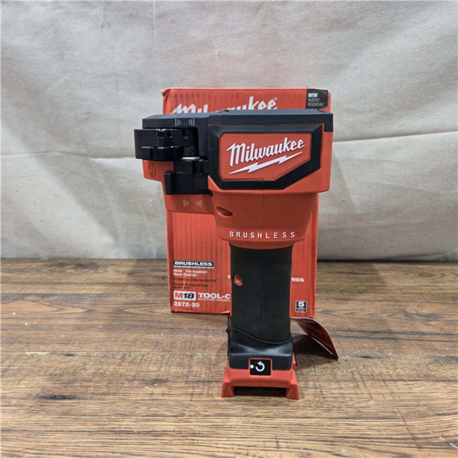 AS-IS Milwaukee M18 Brushless Threaded Rod Cutter ? Tool Only, Model# 2872-20