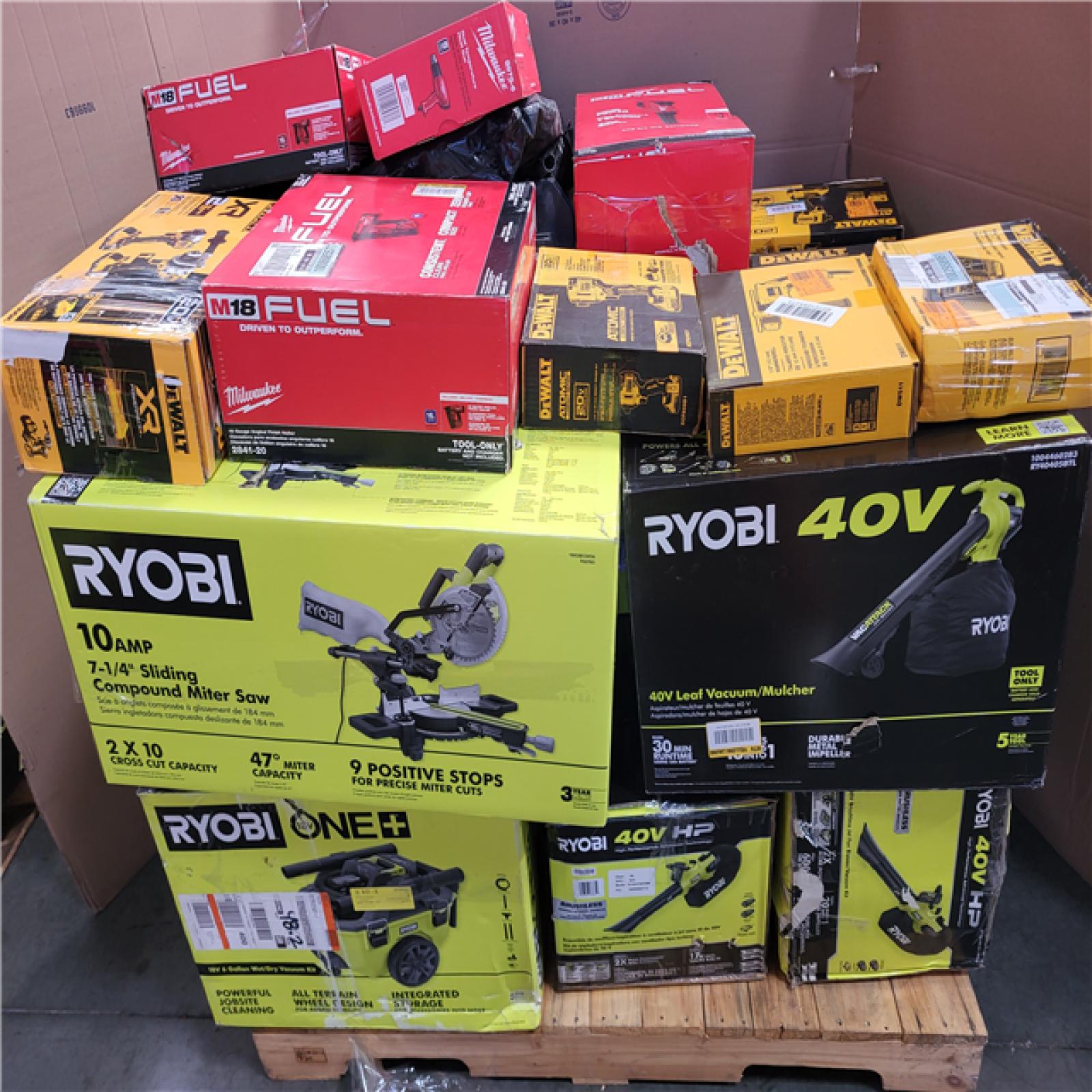 CALIFORNIA AS-IS TOOL PALLET