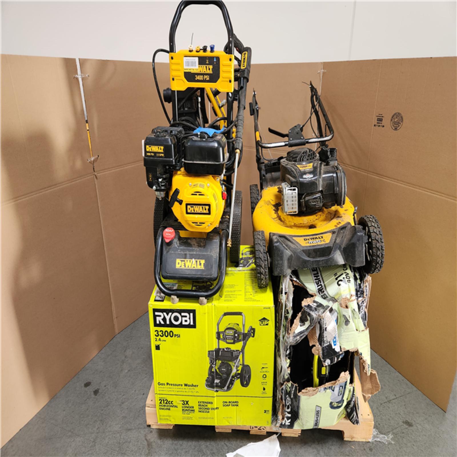 CALIFORNIA AS-IS OUTDOOR POWER EQUIPMENT