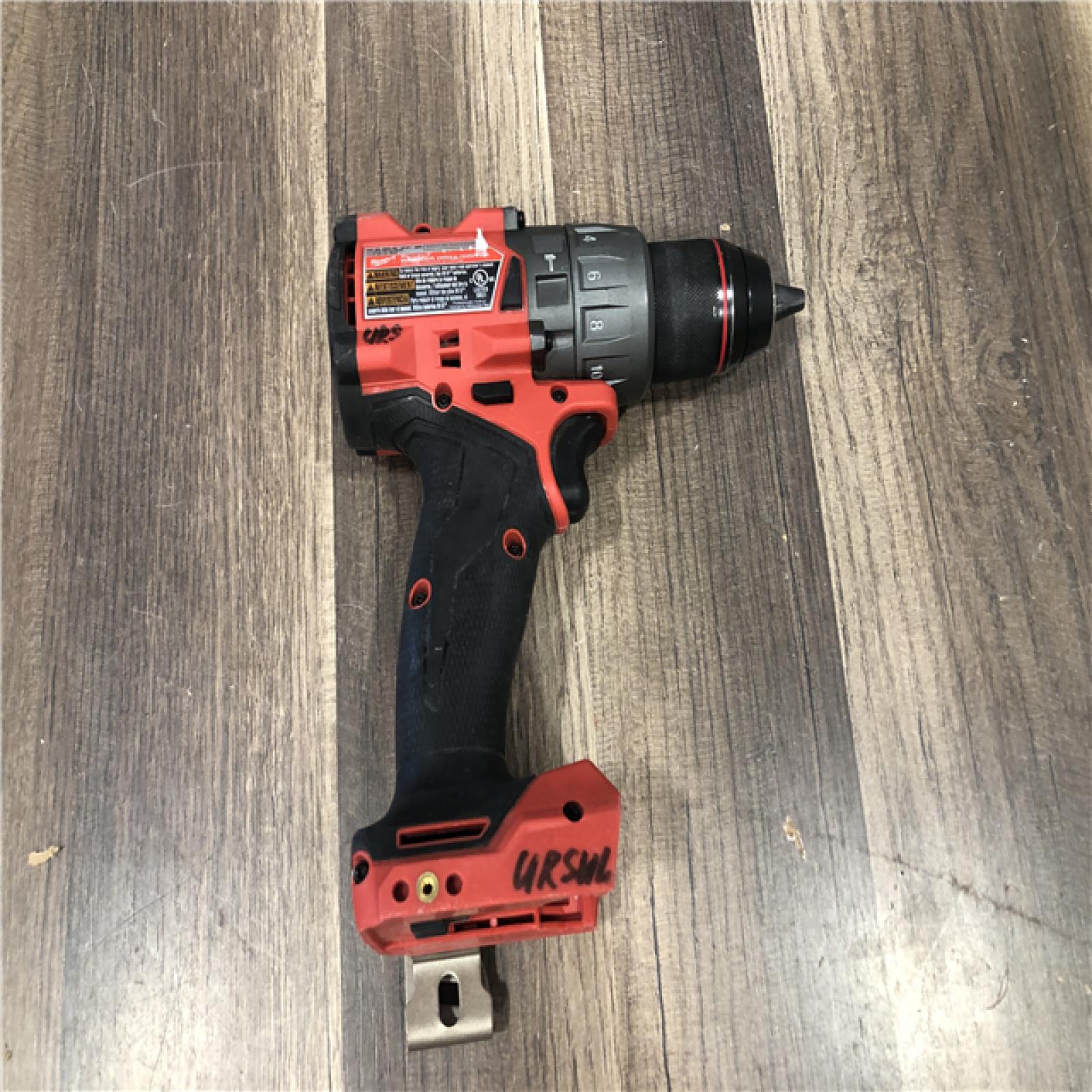 AS-IS Milwaukee FUEL 18V Lithium-Ion Brushless Cordless 1/2 in. Hammer Drill/Driver (Tool-Only)