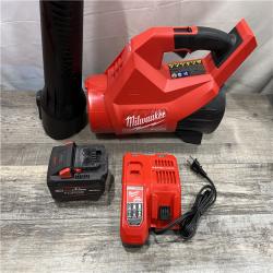 AS-IS Milwaukee FUEL 120 MPH 500 CFM 18V Brushless Cordless Battery Powered Leaf Blower Kit