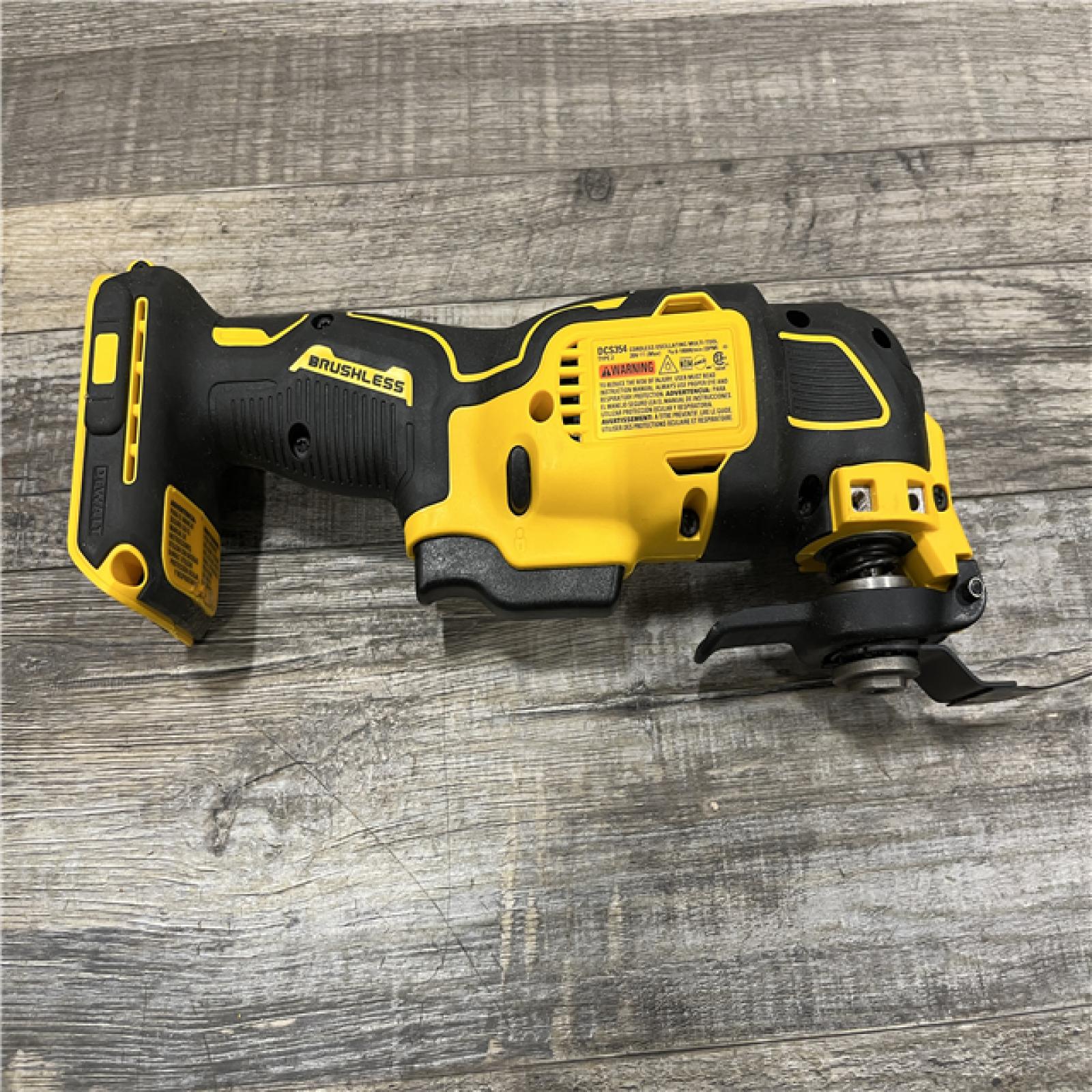 AS-IS DEWALT ATOMIC 20V MAX Cordless Brushless Oscillating Multi Tool (Tool Only)