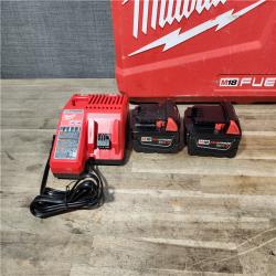 HOUSTON LOCATION - AS-IS MILWAUKEE FUEL 18V Lithium-Ion Brushless Cordless Hammer Drill and Impact Driver Combo Kit
