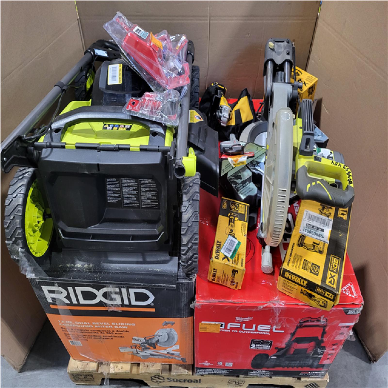 CALIFORNIA AS-IS TOOL PALLET