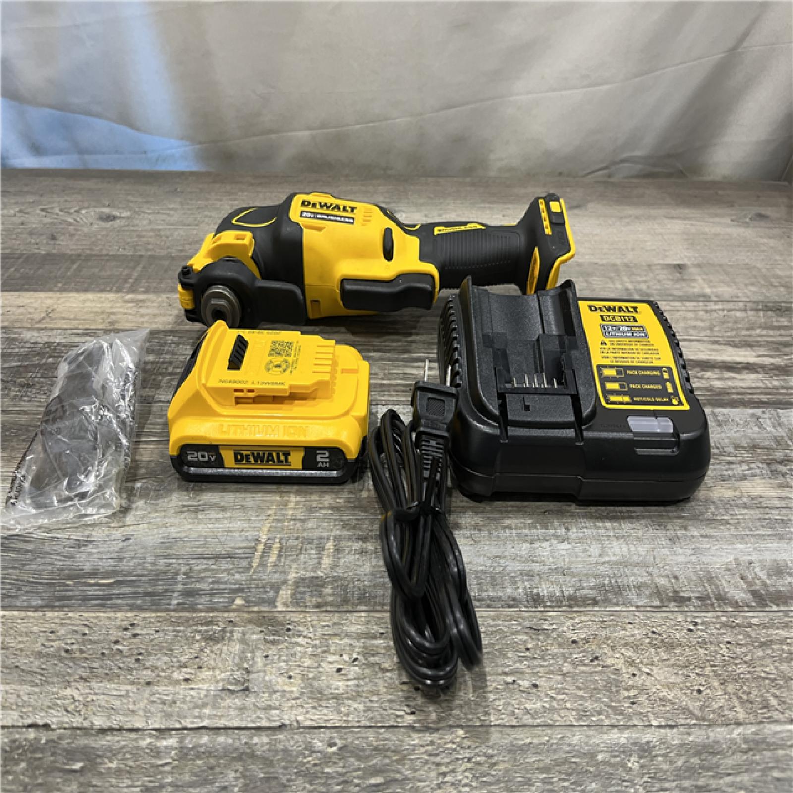 AS-IS DEWALT ATOMIC 20V MAX Cordless Brushless Oscillating Multi Tool Kit