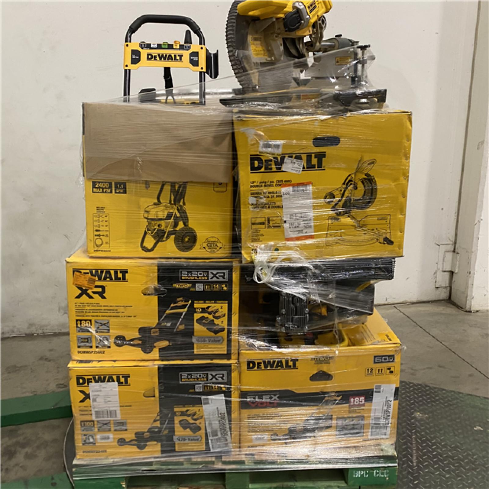 Dallas Location - As-Is DEWALT Tool Pallet