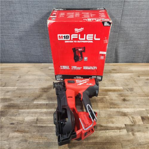 HOUSTON LOCATION - AS-IS Milwaukee M18 FUEL Coil Roofing Nailer (TOOL ONLY)